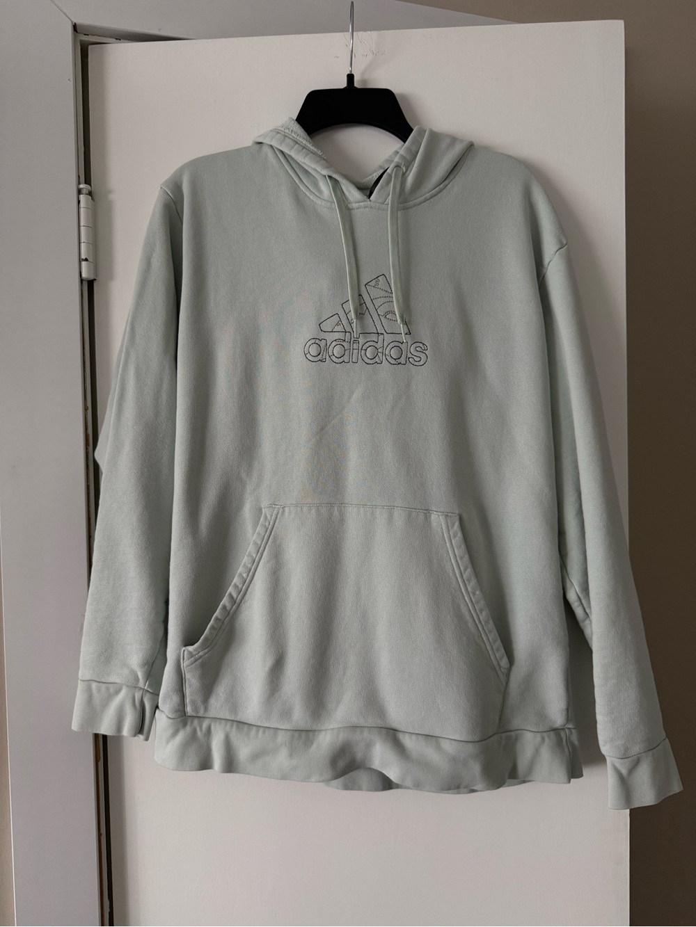 adidas Mint Green Pullover Hoodie